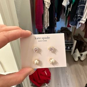 Kate spade duo earring set